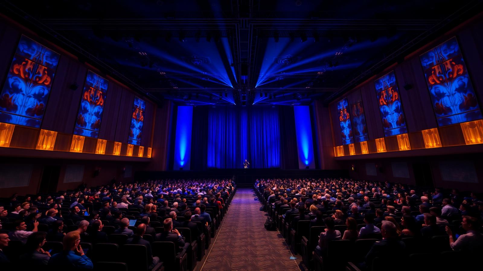 Coach Spark keynote conference hall